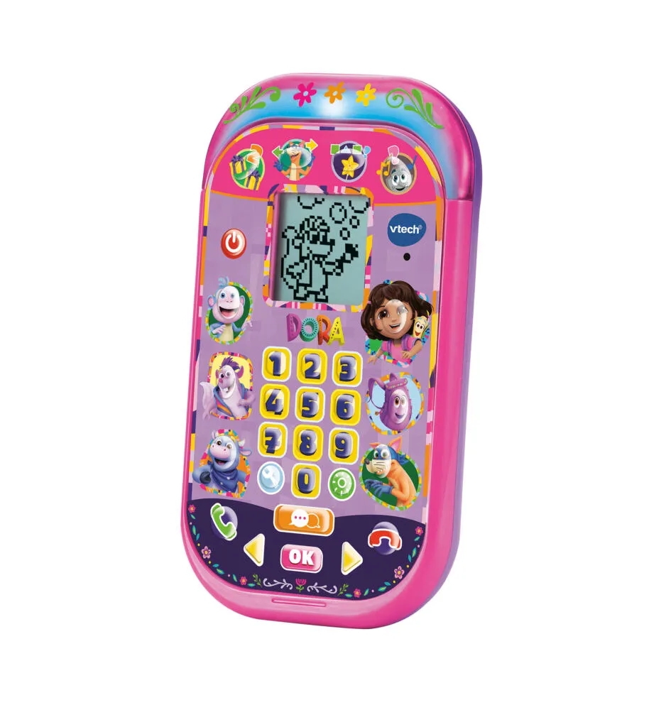 VTech Dora Ontdek & Leer Smartphone 80-580823 Thumbnail 2