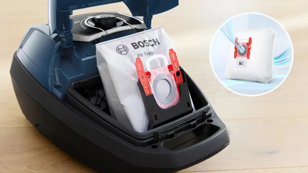 Bosch Serie 8 BGL8XPER elektrik süpürgesi 5 l Silindir vakum Kuru 700 W Toz torbası Thumbnail 6