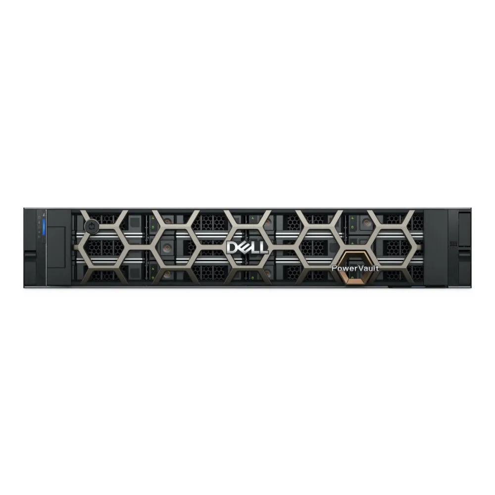 DELL PowerVault MD2412 Depolama sunucusu Yatay (2U) Intel® Xeon® 8 TB HDD Siyah NAS