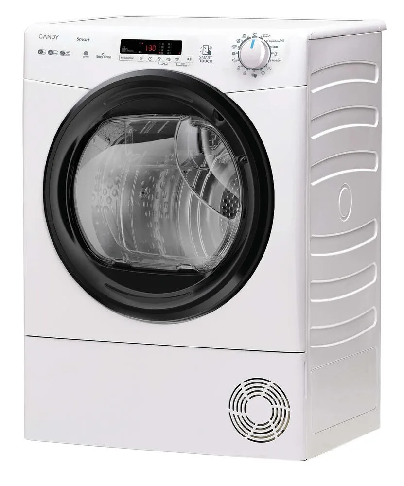 Candy Smart CS EH8N1DBE-S 31103098 8 kg Isı Pompalı Kurutma Makinesi Thumbnail 4