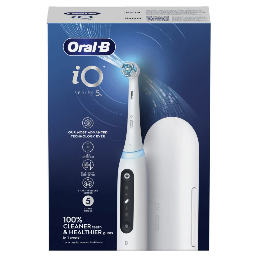 Oral-B 80766767 elektrikli diş fırçası Yetişkin Beyaz Thumbnail 6