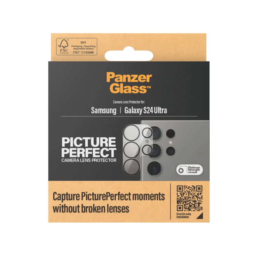 PanzerGlass® PicturePerfect Camera Lens Protector Samsung Galaxy S24 Ultra 1206 Thumbnail 3