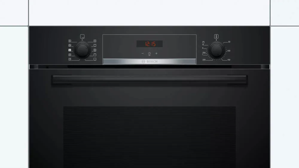 Bosch Serie 4 HRA534EB0 fırın 71 l 3400 W Siyah Thumbnail 1