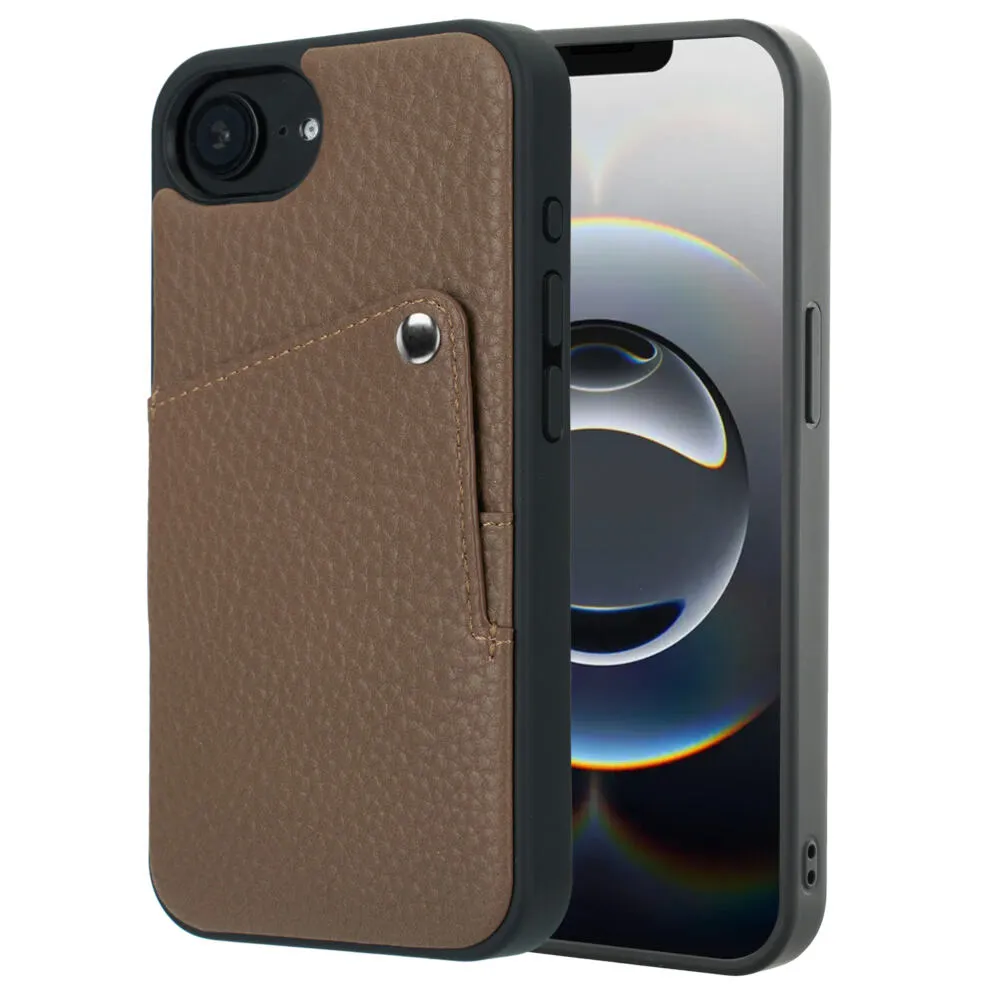 Selencia SH00092136 Cep telefonu kılıfı 15,5 cm (6.1") Kapak Kahverengi Telefon Aksesu