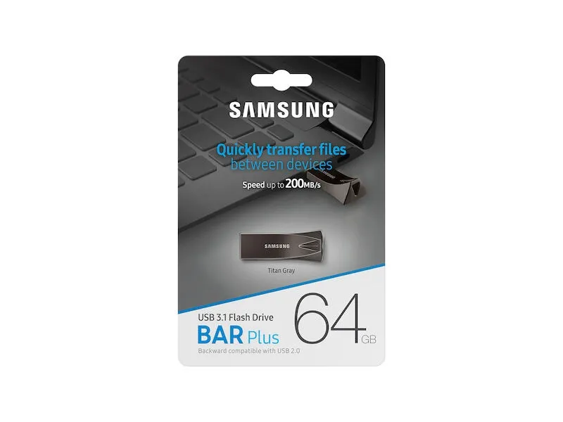Samsung MUF-64BE4/AM 64 GB USB 3.2 300 MB/s Flash Bellek Thumbnail 11