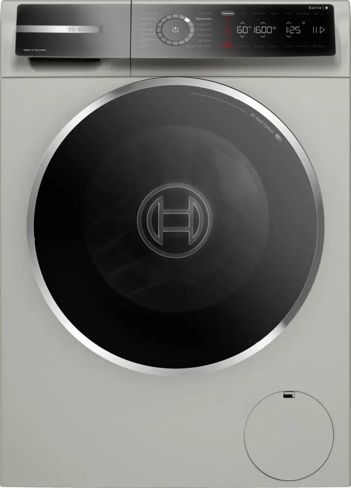 Bosch WGB2560X1 çamaşır makinesi Önden yüklemeli 10 kg 1600 RPM Gümüş Çamaşır Makineleri