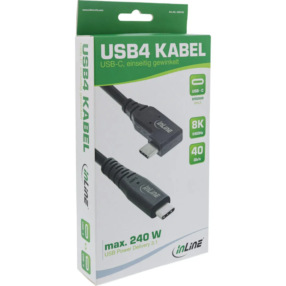InLine 35912I USB C to USB C (2 m) USB Kablosu Thumbnail 4