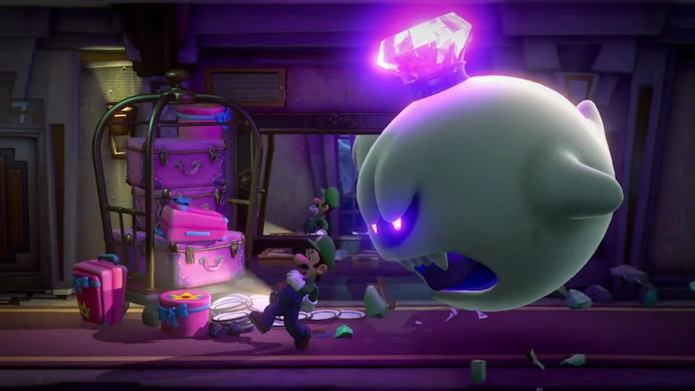 Nintendo Luigi's Mansion 3 + Multiplayer Pack Set Flemenkçe, İngilizce, Fransızca, Almanca, İtalyan, Japonca, Korece, Basitleştirilmiş Çince, İspanyol, Geleneksel Çince Nintendo Switch Thumbnail 2