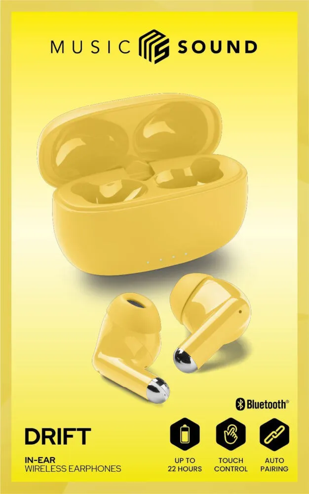 Music Sound 8018080495298 BTMSTWSDRIFTY Bluetooth Kulaklık Thumbnail 1