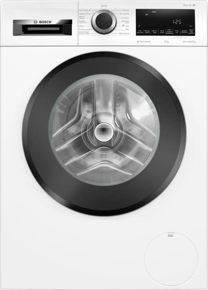 Bosch Serie 8 WGG142Z0IT çamaşır makinesi Önden yüklemeli 9 kg 1200 RPM Beyaz Çamaşır Makineleri