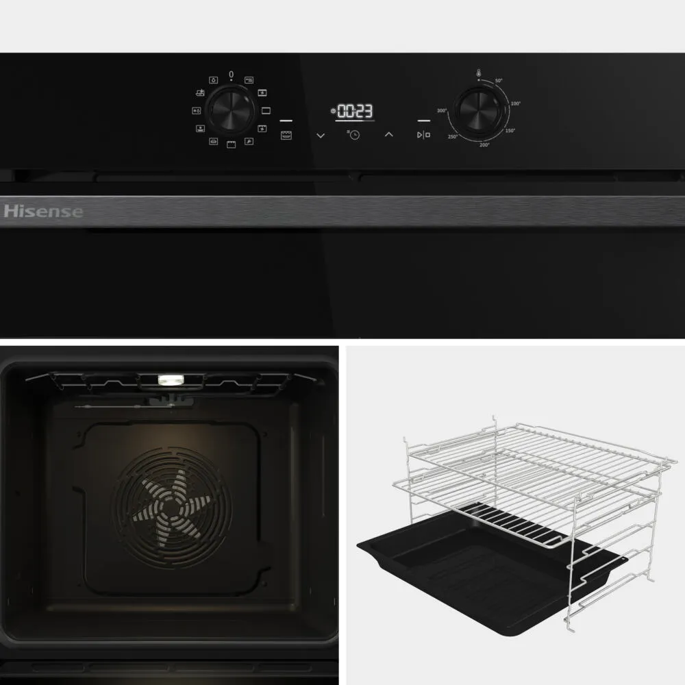 Hisense BI622ABPGUK 77 Litre Ankastre Fırın Thumbnail 4