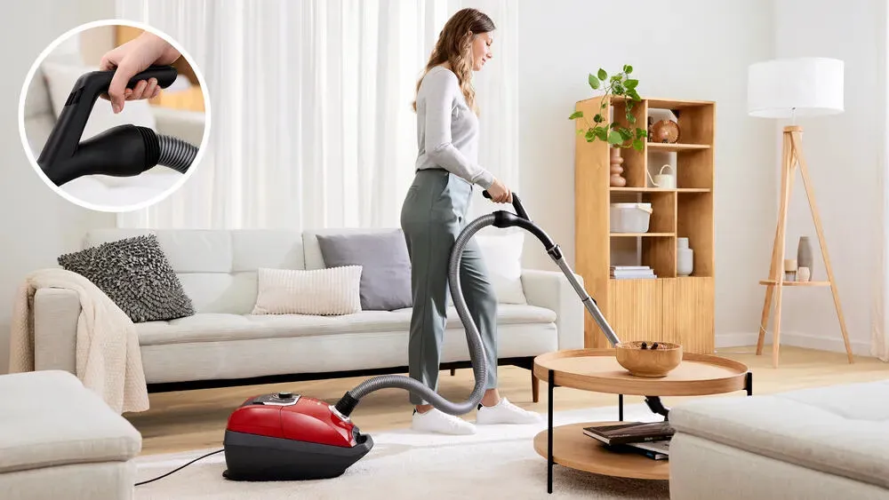Bosch Serie 8 BGB8PET3A elektrik süpürgesi 5 l Kuru 890 W Toz torbası Thumbnail 2
