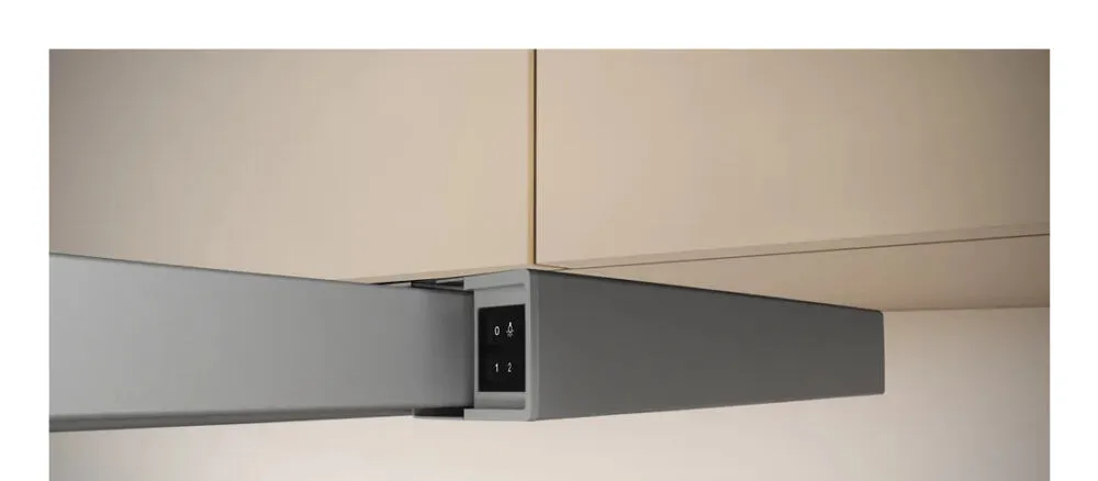 Neff D46BR12X7 ocak bacası Yarı yerleşik (dışa çekmeli) Gümüş 351 m³/Saat Thumbnail 4