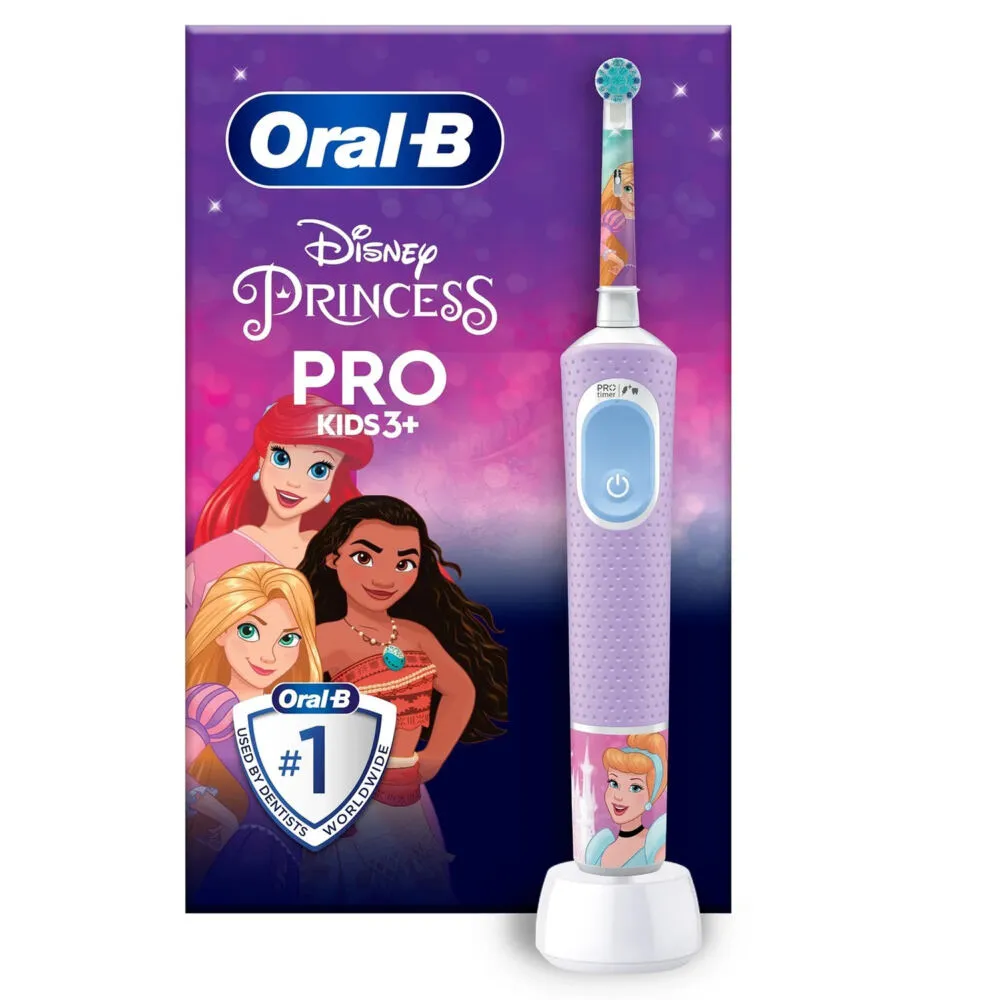 Oral-B PRO Kids Princess Çocuk Döner-titreşimli diş fırçası Çok renkli Şarjlı Diş Fırçaları