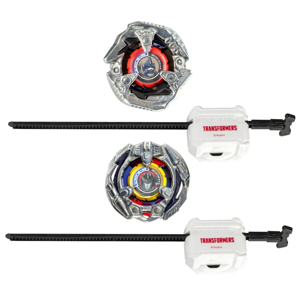 Beyblade X Transformers Collab Optimus Primal 3-60F ve Starscream 3-80N Aktif ve Beceri Oyuncakları