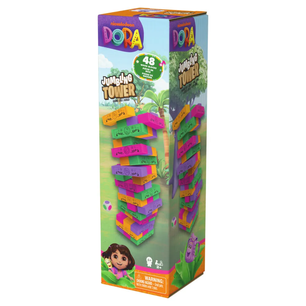Spin Master Games KOG KOL Dora JmblngTwr GML Jenga Aktif ve Beceri Oyuncakları