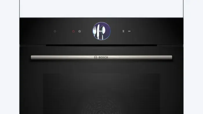 Bosch Serie 8 HBG7764B1F fırın 71 l 3600 W Siyah Thumbnail 1