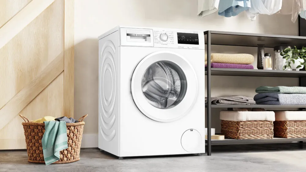 Bosch Serie 4 WAN2827ZFR çamaşır makinesi Önden yüklemeli 9 kg 1351 RPM Beyaz Thumbnail 4