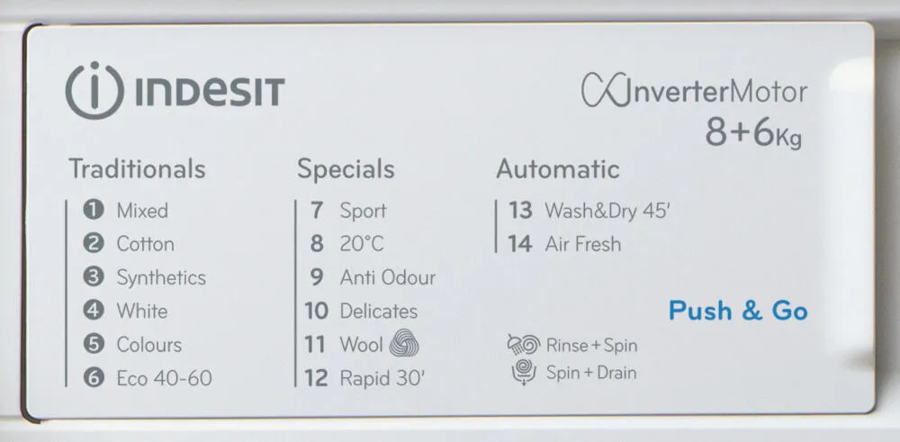 Indesit BI WDIL 861485 UK Washer Dryers Thumbnail 13