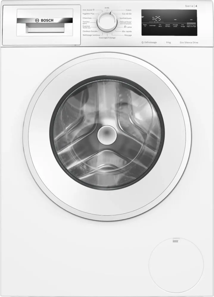 Bosch Serie 4 WAN2827ZFR çamaşır makinesi Önden yüklemeli 9 kg 1351 RPM Beyaz Çamaşır Makineleri