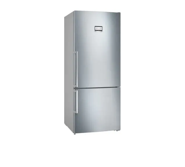 Bosch KGN76AIDR donduruculu buz dolabı Solo 526 l Paslanmaz çelik Buzdolabı