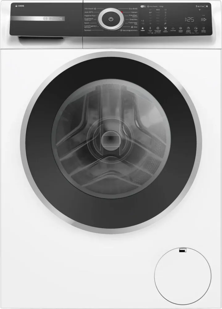 Bosch Serie 6 WGH246A5NL çamaşır makinesi Önden yüklemeli 9 kg 1600 RPM Beyaz Çamaşır Makineleri