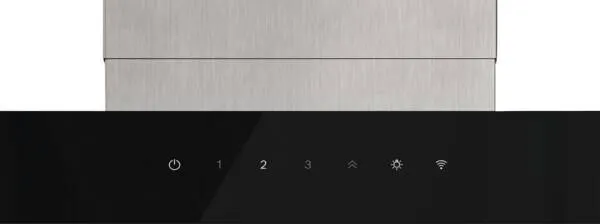 Bosch DWB97DN30 ocak bacası Duvara monteli Paslanmaz çelik 699 m³/Saat Thumbnail 1
