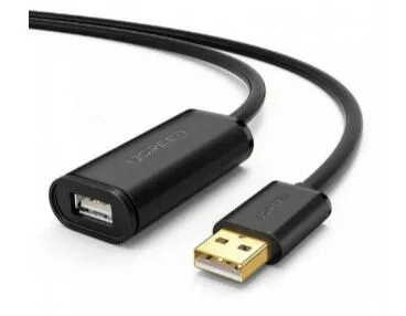 Ugreen 10326 USB kablo USB 2.0 30 m USB A Siyah USB Cihaz