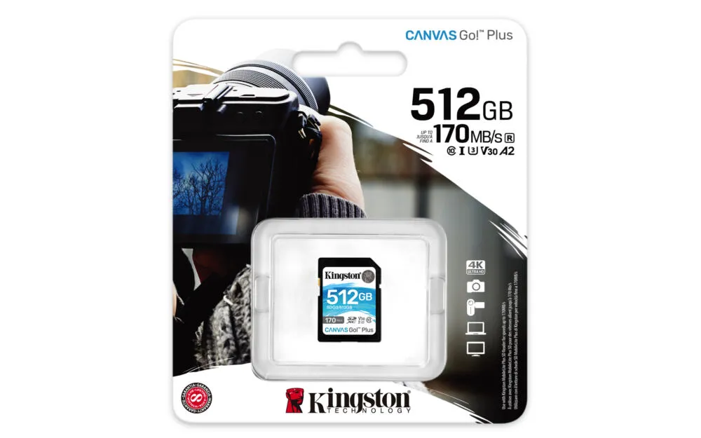 Kingston Technology Canvas Go! Plus 512 GB SDG3/512GB Thumbnail 3