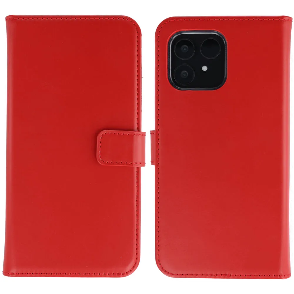 Selencia SH00091814 Cep telefonu kılıfı 16 cm (6.31") Ters çevirilen kapaklı kılıf Kırmızı Telefon Aksesu