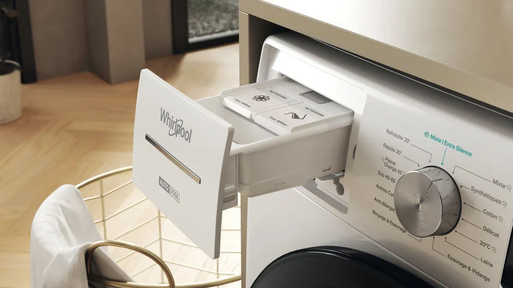 Whirlpool W8 09ADB SILENCE FR 859991678940 10 kg 1400 Devir Çamaşır Makinesi Thumbnail 12