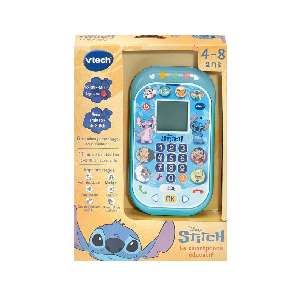 VTech STITCH - LE SMARTPHONE ÉDUCATIF 80-586005 Thumbnail 7