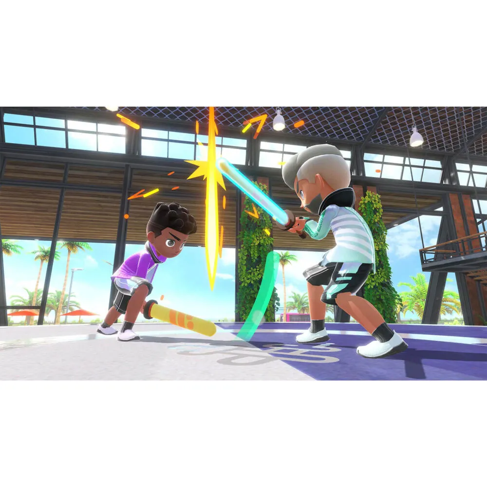 Nintendo Switch Sports standart Almanca, Flemenkçe, İngilizce, Fransızca, İtalyan, Japonca, Korece, Portekizce, Rusça Nintendo Switch 2 Thumbnail 4