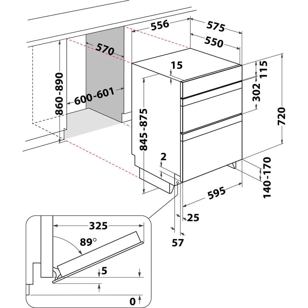 Hotpoint DU4 541 J C IX 869991022860 59 Litre Ankastre Fırın Thumbnail 5