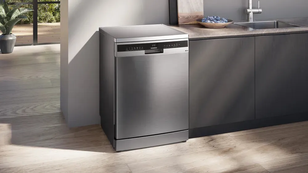 Siemens iQ300 SN23EI22CF bulaşık makinesi Solo 14 kişilik Thumbnail 1