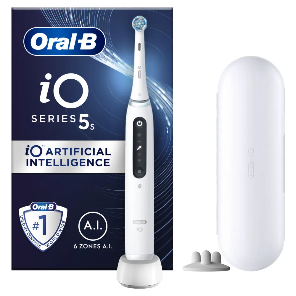 Oral-B 80766767 elektrikli diş fırçası Yetişkin Beyaz Thumbnail 1