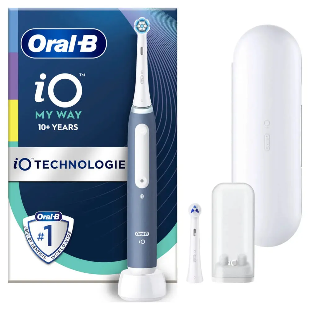 Oral-B iO My Way Gençler Titreşimli diş fırçası Mavi Şarjlı Diş Fırçaları