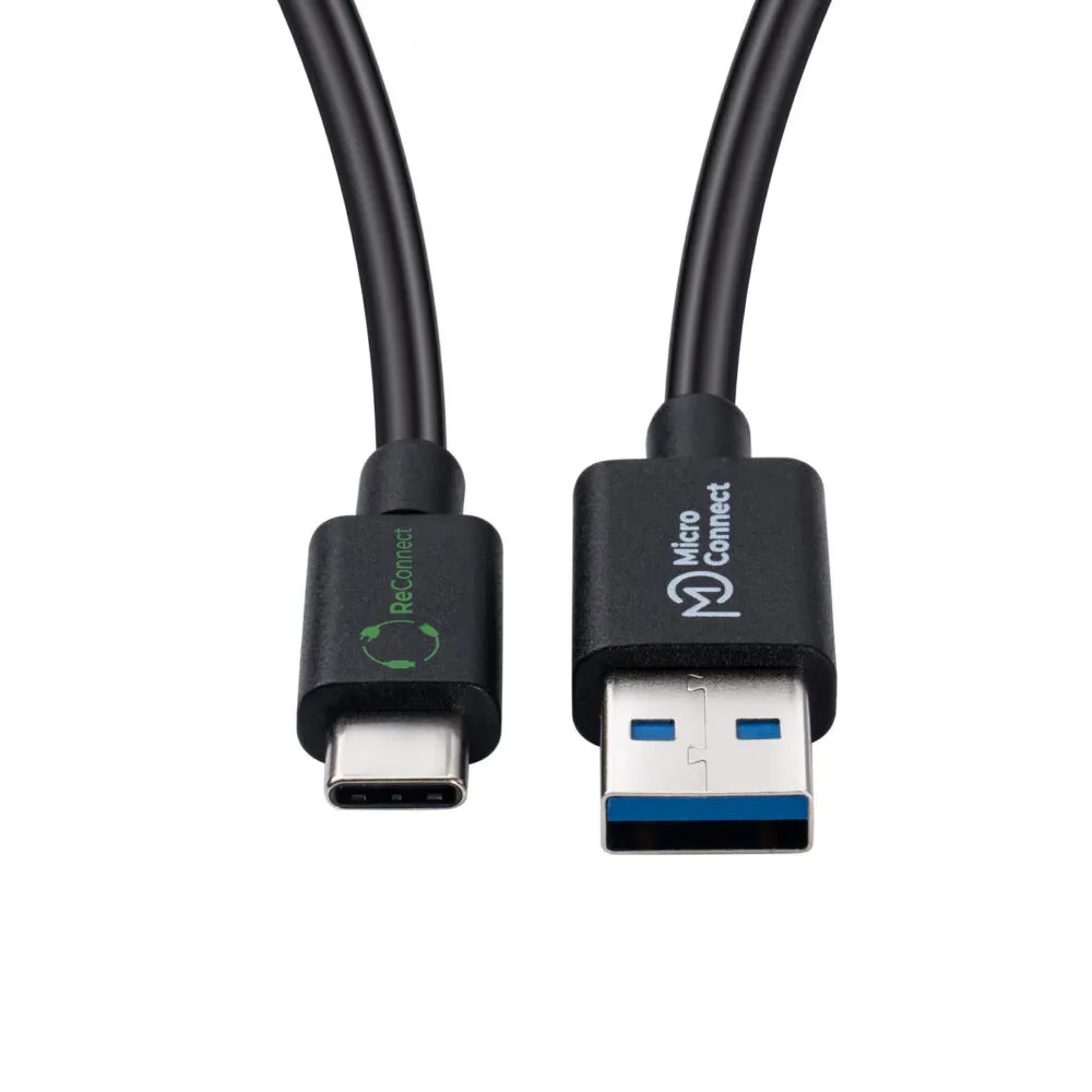 Microconnect ECO-USB3.2CA1 USB A to USB C (1 m) USB Kablosu Thumbnail 4
