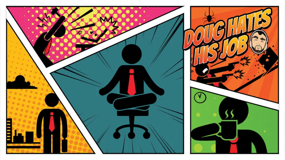 Nintendo Doug Hates His Job İngilizce Nintendo Switch Oyun