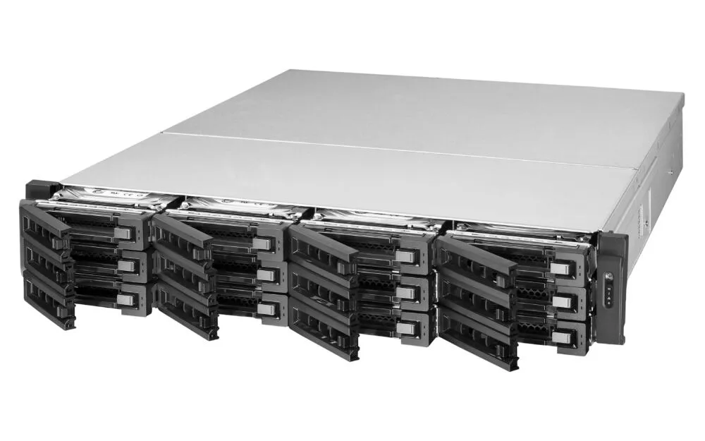 QNAP TES-1885U 16 GB TES-1885U-D1521-16GR/144TB-GOLD NAS Thumbnail 2
