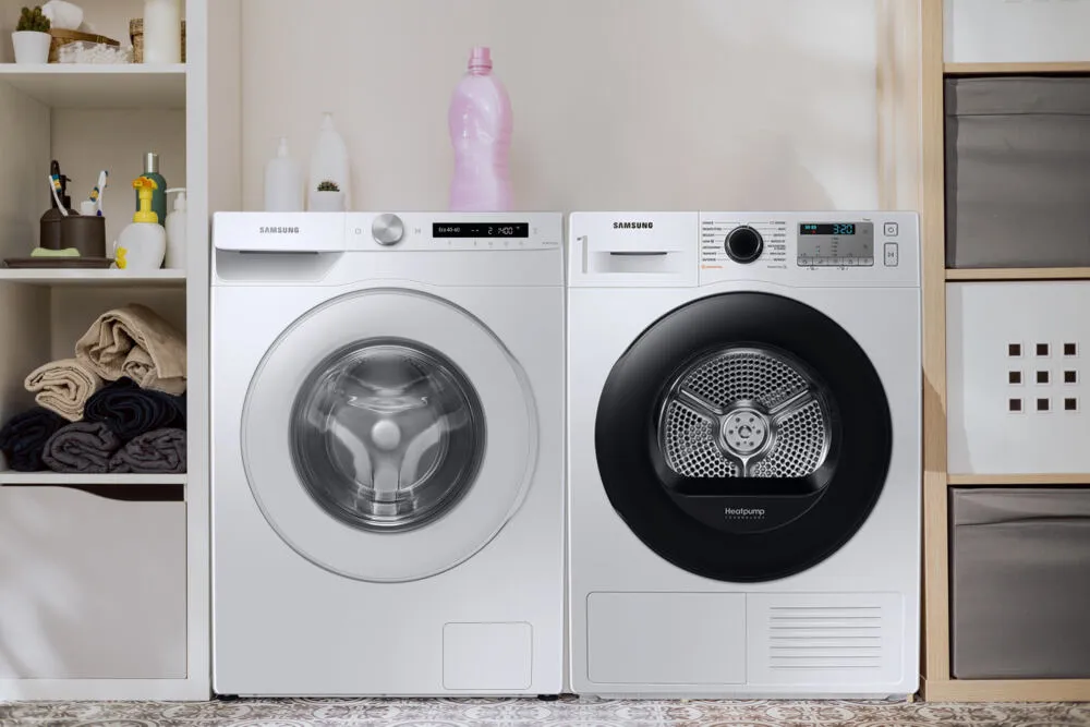 Samsung F-WW90TDV90TA040A çamaşır makinesi Önden yüklemeli 9 kg 1400 RPM Beyaz Çamaşır Makineleri