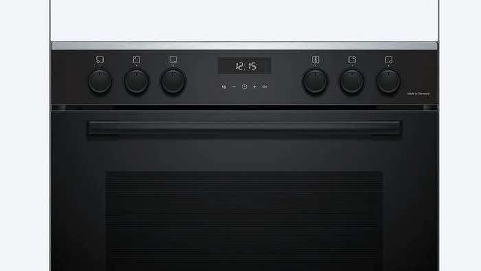 Bosch Serie 6 HEG217AB6 fırın 71 l Siyah Thumbnail 1