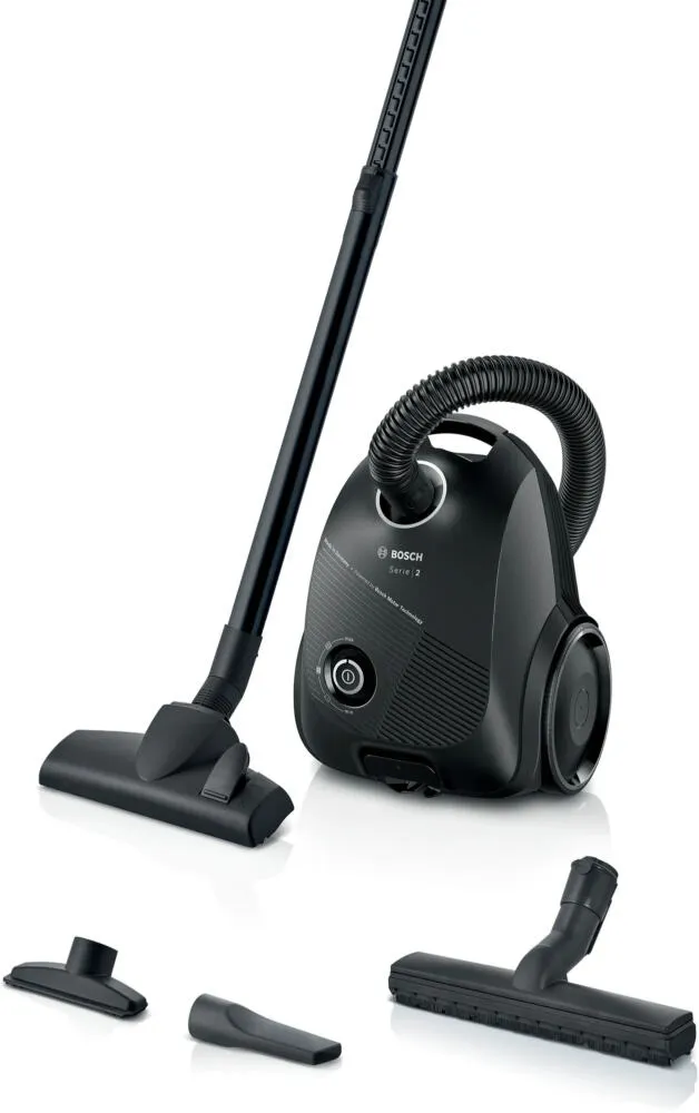 Bosch Serie 2 BGLS2BA1H elektrik süpürgesi 3,5 l Silindir vakum Kuru 600 W Toz torbası Elektrikli Süpürge