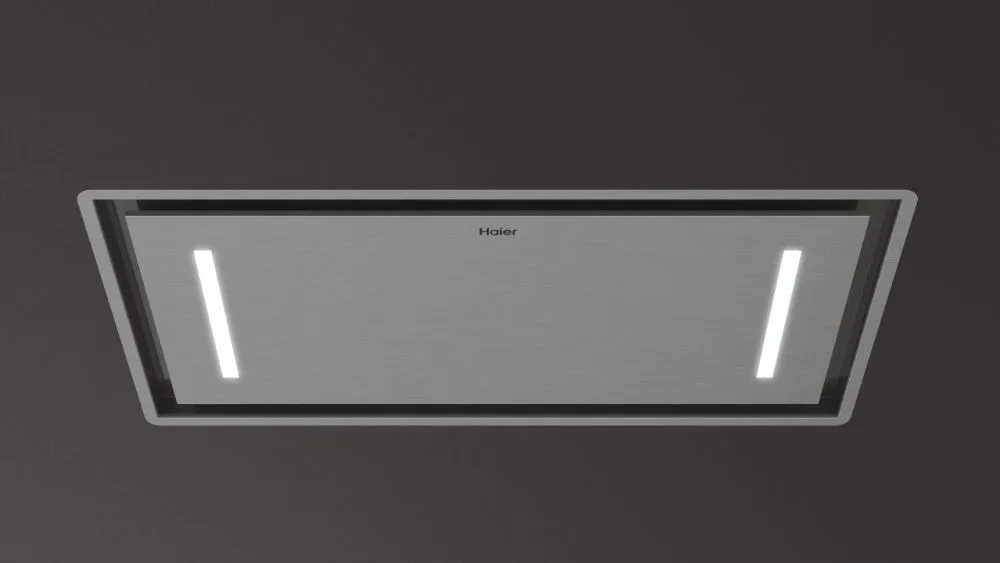 Haier I-Design TD0041194 ocak bacası Gömme Paslanmaz çelik 700 m³/Saat Davlumbaz ve Aspiratö