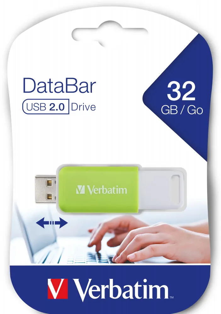 Verbatim V DataBar 49454 32 GB USB 2.0 Flash Bellek Thumbnail 4