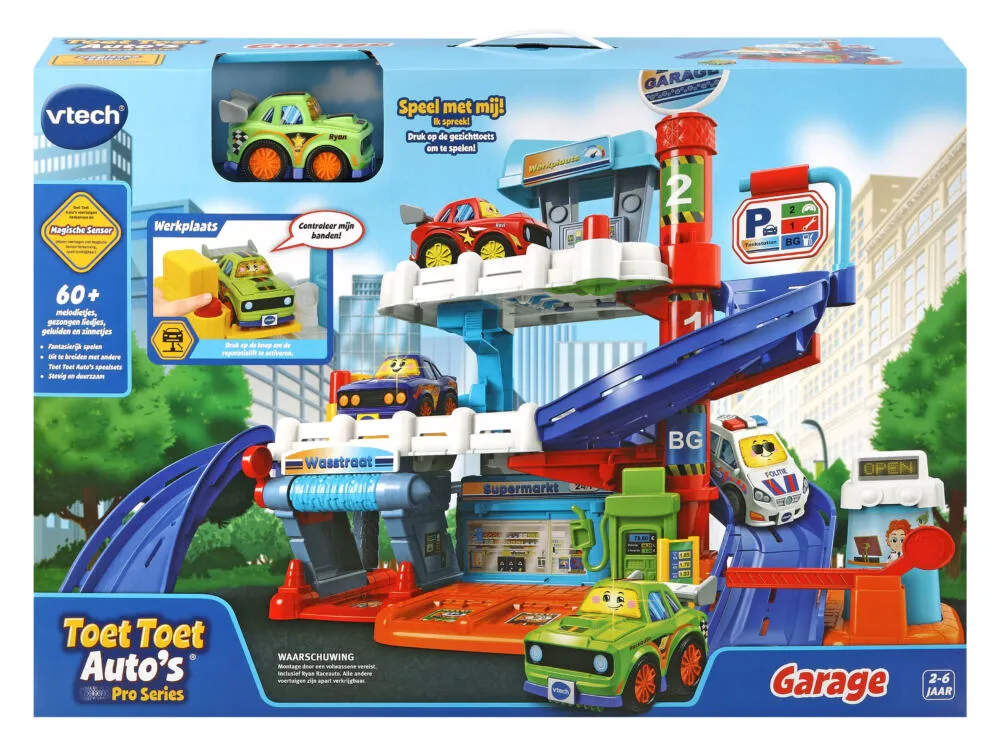VTech Toet Auto’s Pro Series Garage 80-556623 Thumbnail 3