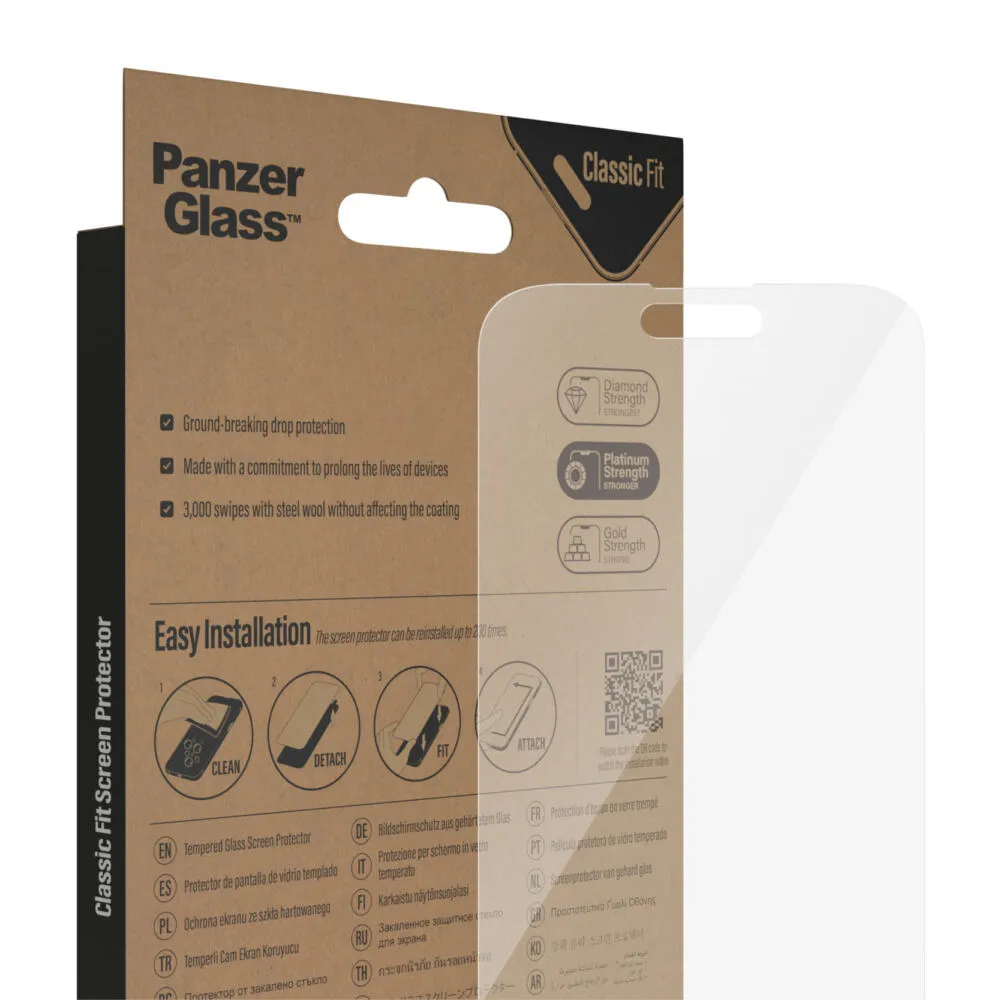 PanzerGlass® Screen Protector iPhone 14 Pro Max | Classic Fit 2770 Thumbnail 14