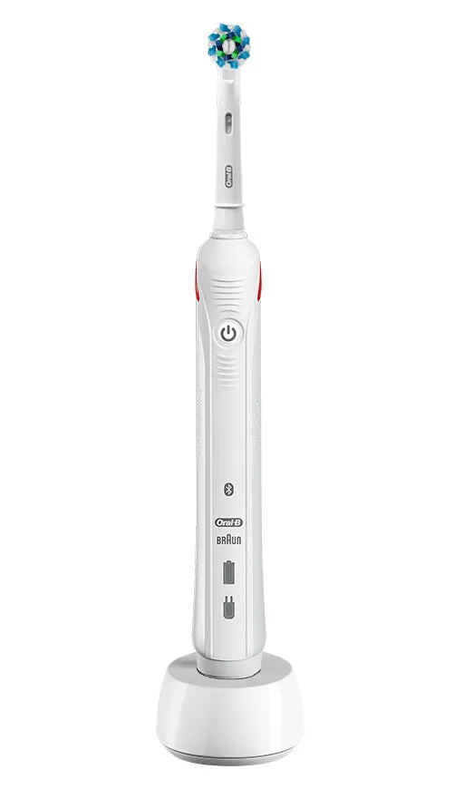 Oral-B SmartSeries 5 5000N CrossAction Yetişkin Döner diş fırçası Beyaz Şarjlı Diş Fırçaları