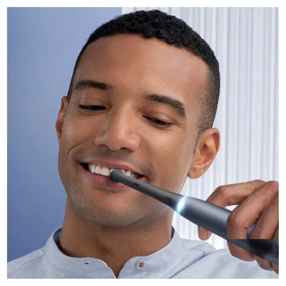 Oral-B iO ORAIO7BK elektrikli diş fırçası Yetişkin Döner diş fırçası Siyah Thumbnail 2