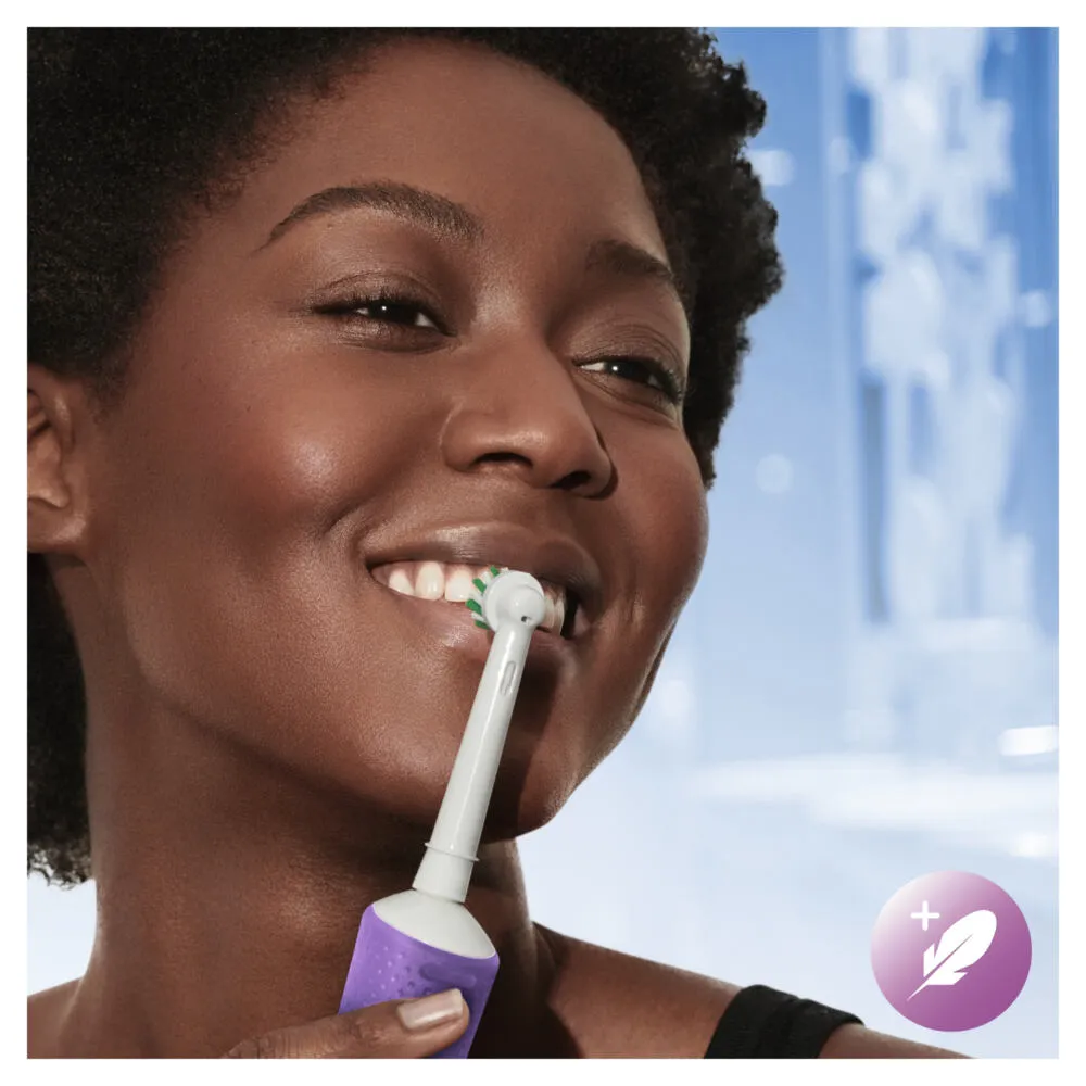 Oral-B Vitality Pro Yetişkin Siyah, Leylak Thumbnail 4